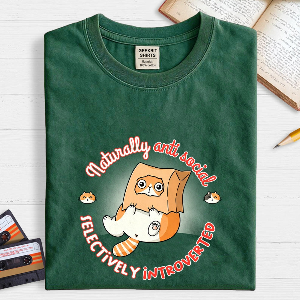 Anti Social & Introverted  T-Shirt