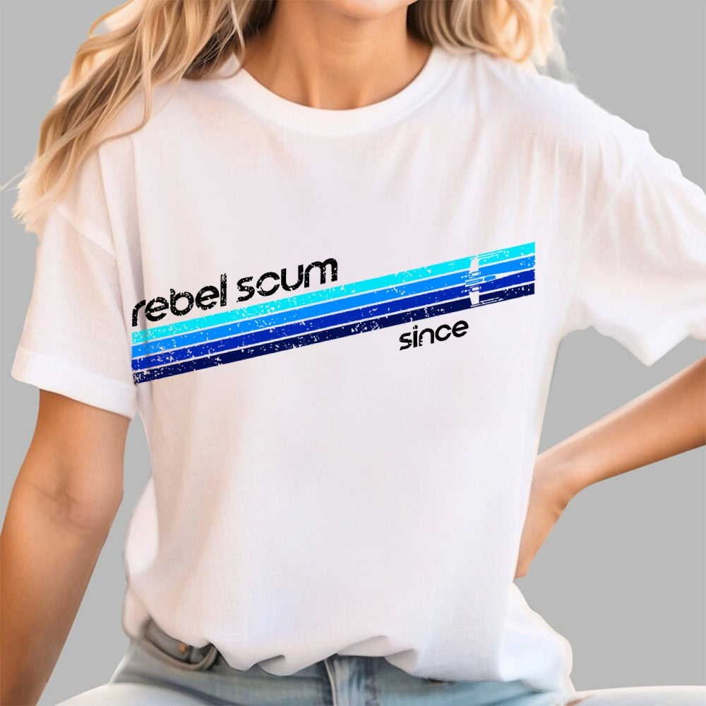 Personalized Rebel Scum 1977  T-Shirt