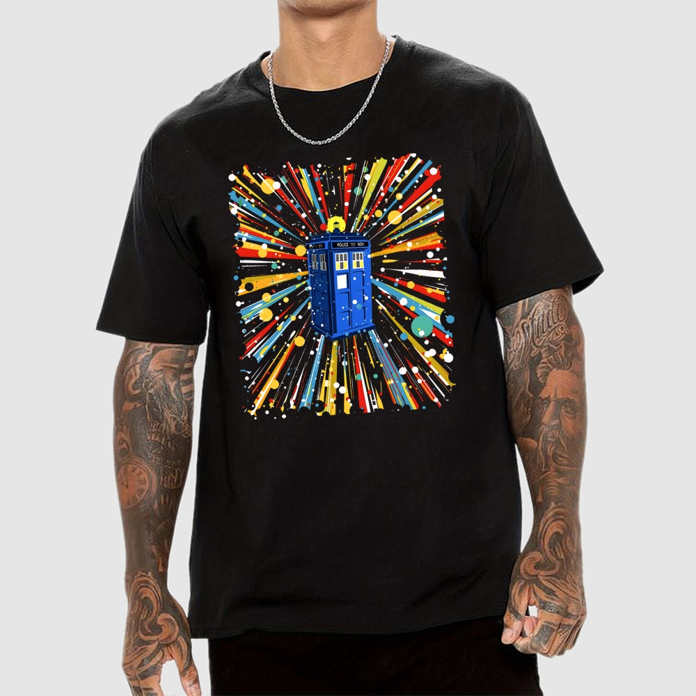 Space And Time Machine  T-Shirt
