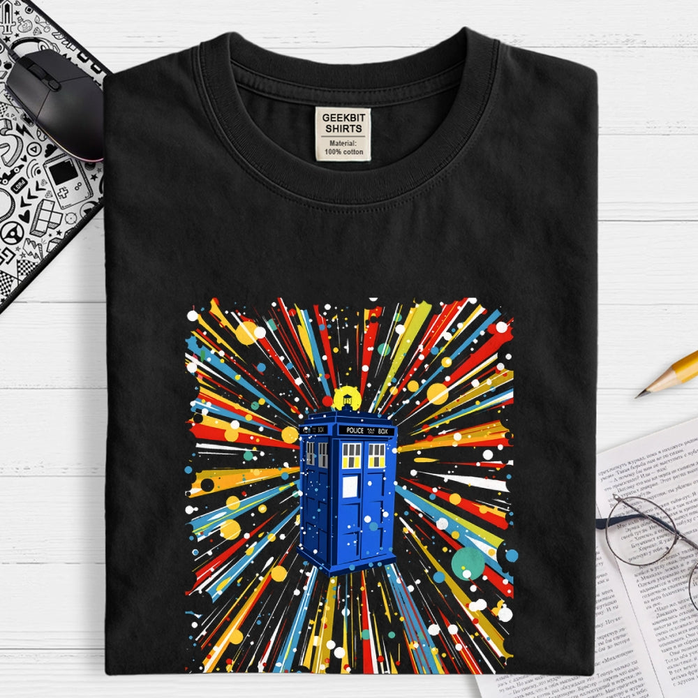 Space And Time Machine  T-Shirt