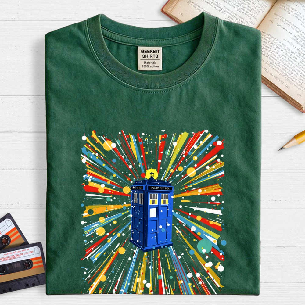 Space And Time Machine  T-Shirt