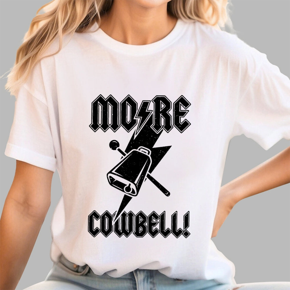 More Cowbell Art Print   T-Shirt