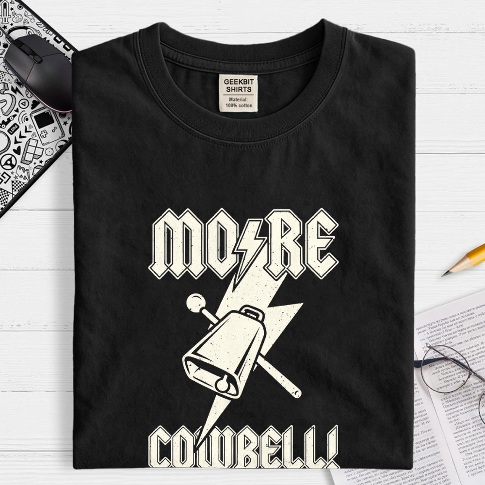More Cowbell Art Print   T-Shirt