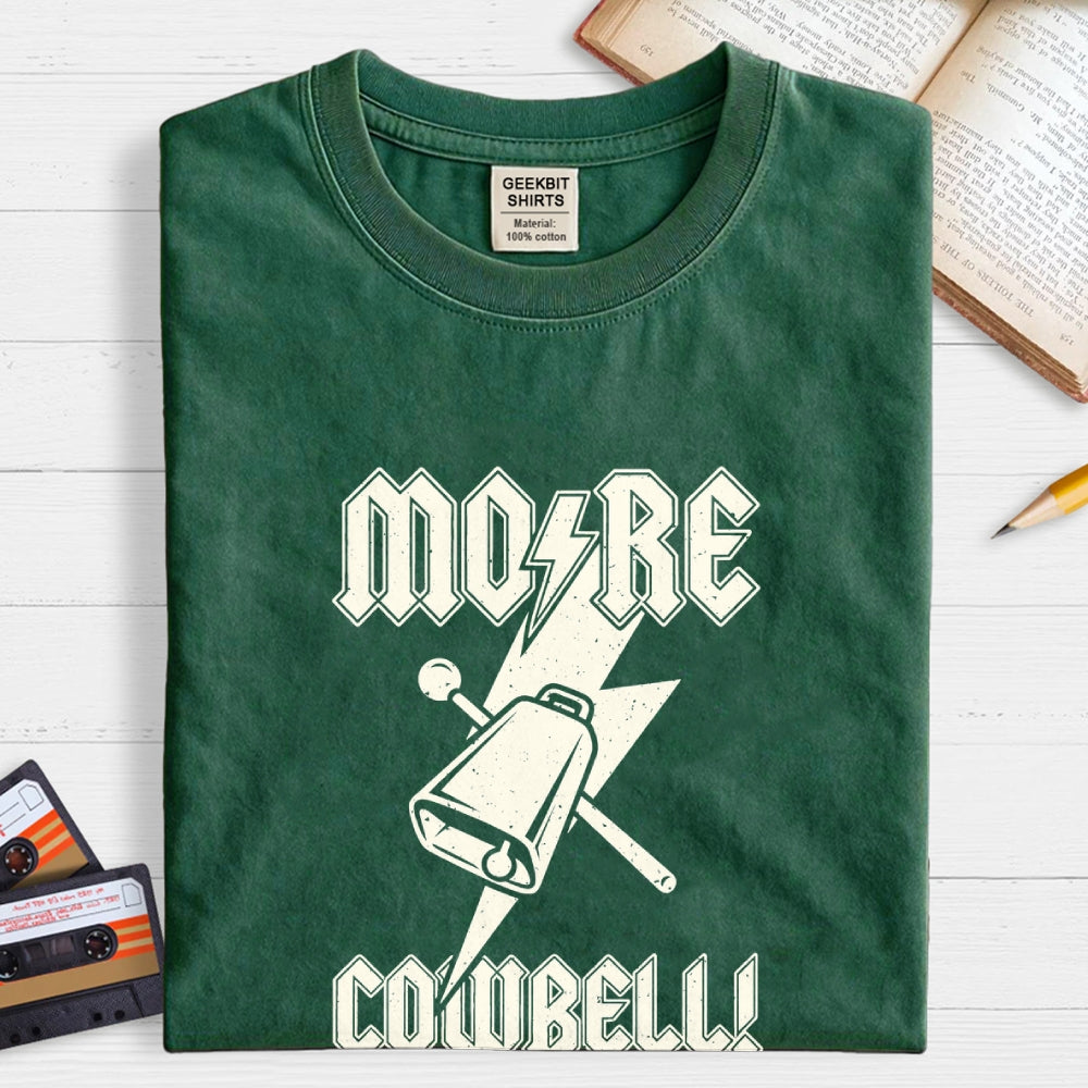 More Cowbell Art Print   T-Shirt