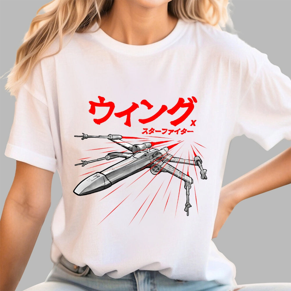 Lightwing Fighter Sumi-E  T-Shirt