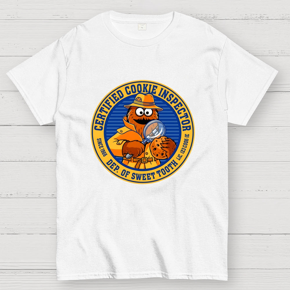 Certified Cookie Inspector Art Print   T-Shirt