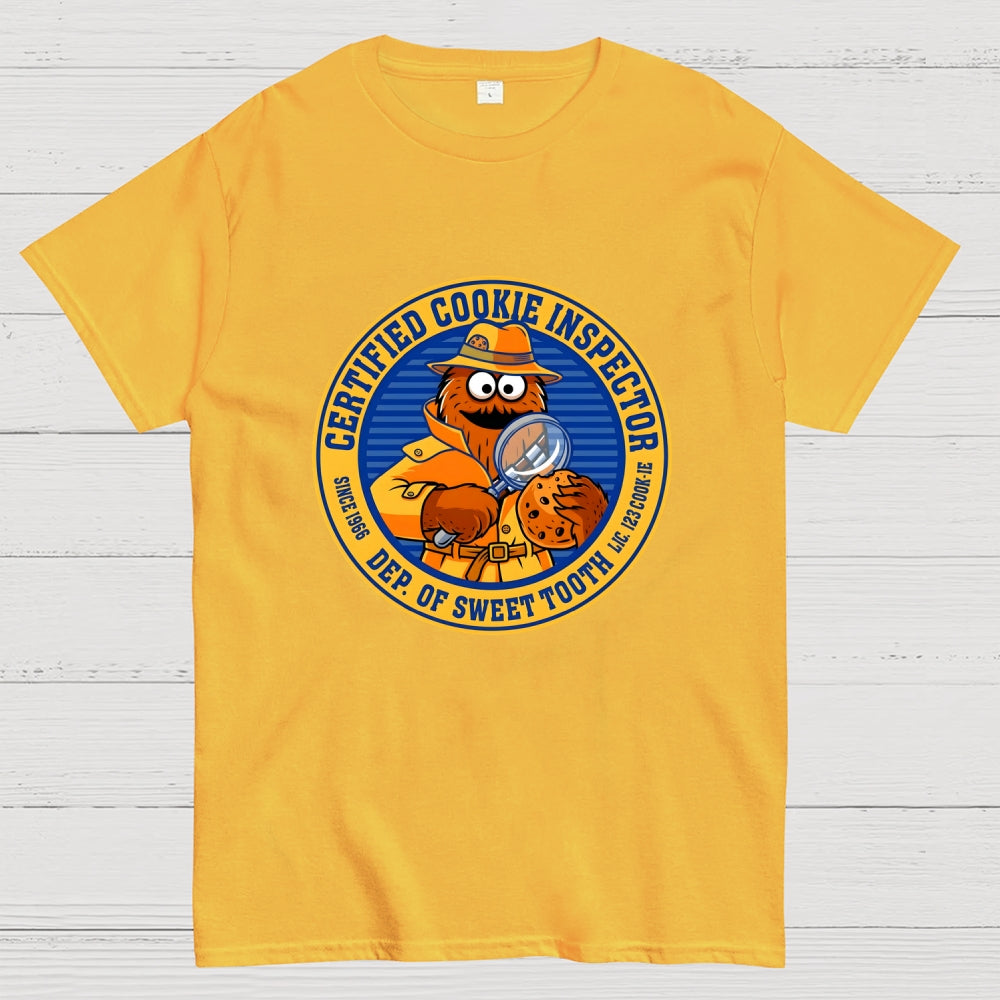 Certified Cookie Inspector Art Print   T-Shirt
