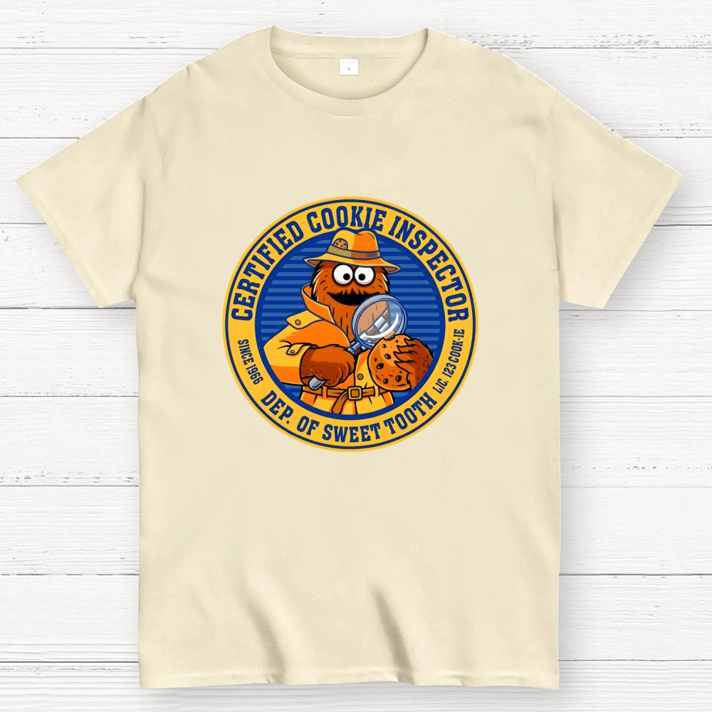 Certified Cookie Inspector Art Print   T-Shirt