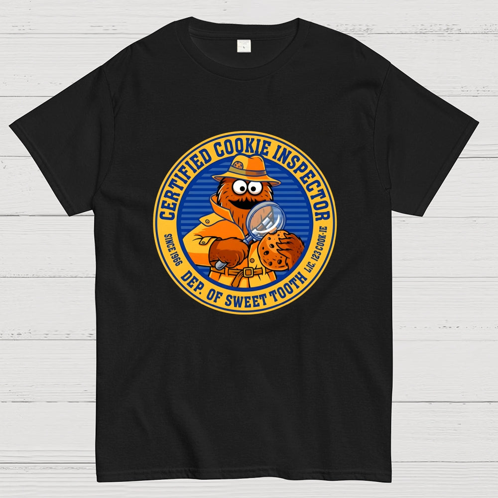 Certified Cookie Inspector Art Print   T-Shirt