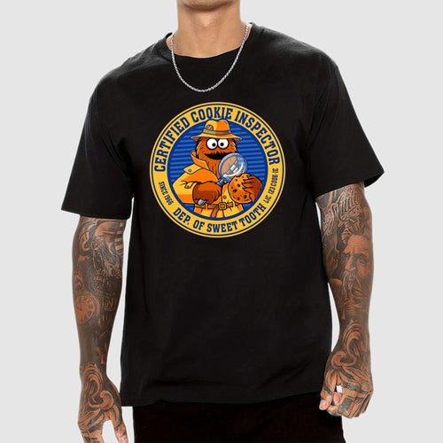 Certified Cookie Inspector Art Print   T-Shirt
