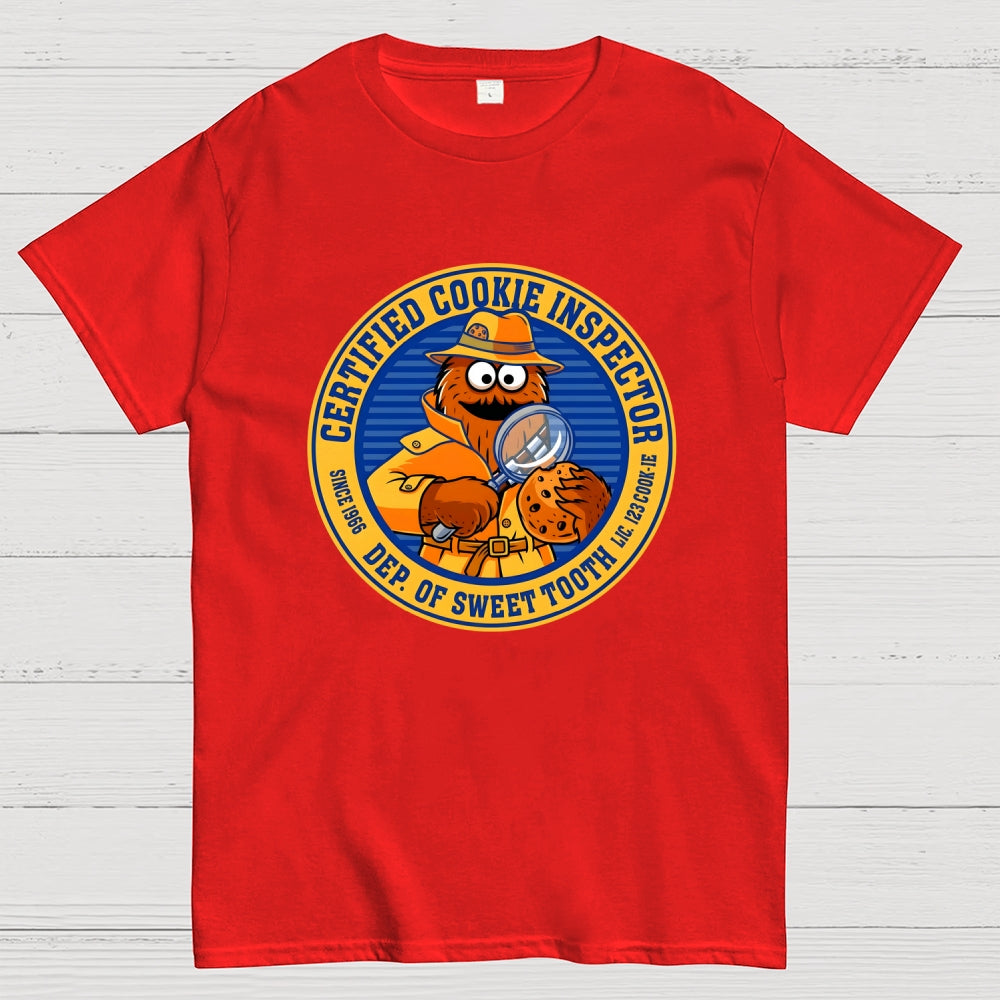 Certified Cookie Inspector Art Print   T-Shirt