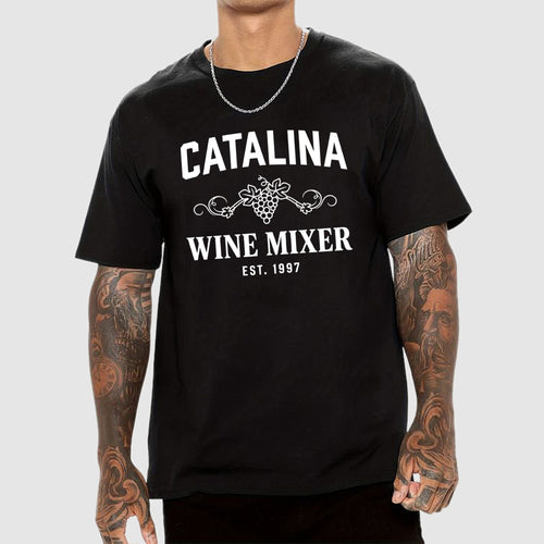 Catalina Wine Mixer Art Print  T-Shirt