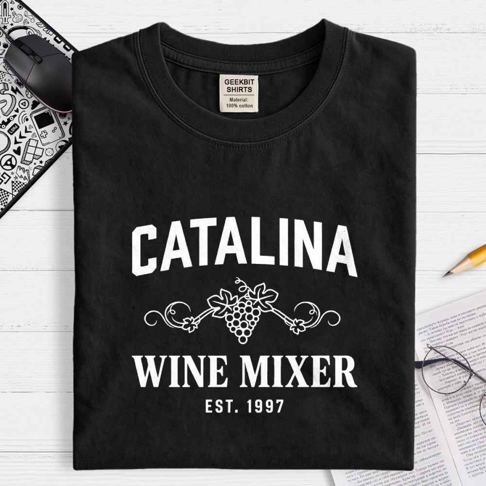 Catalina Wine Mixer Art Print  T-Shirt