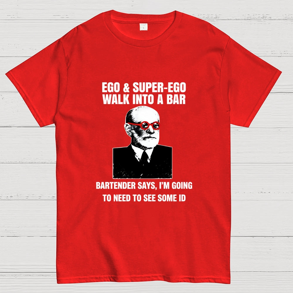 Funny Psychology Bar Joke  T-Shirt