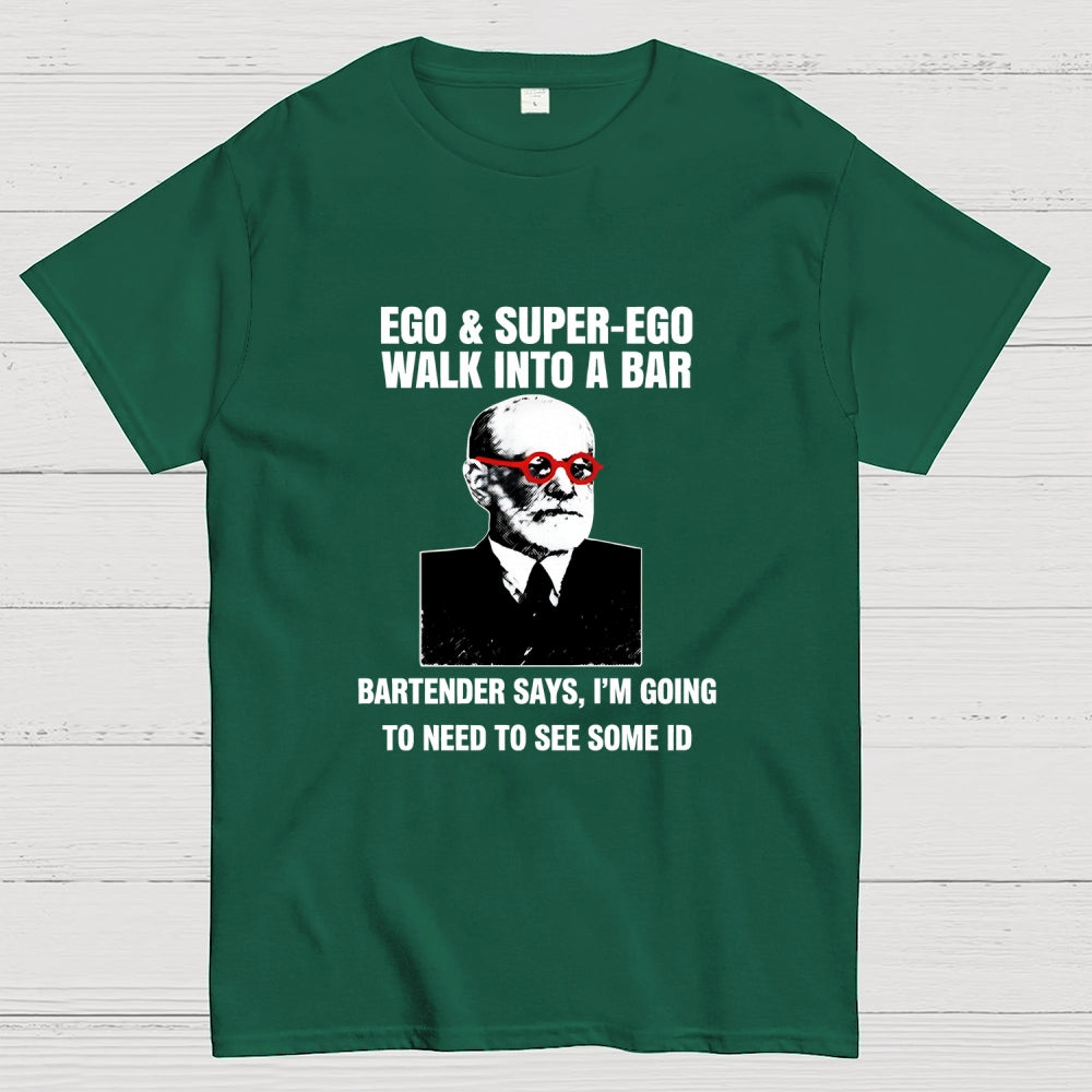 Funny Psychology Bar Joke  T-Shirt