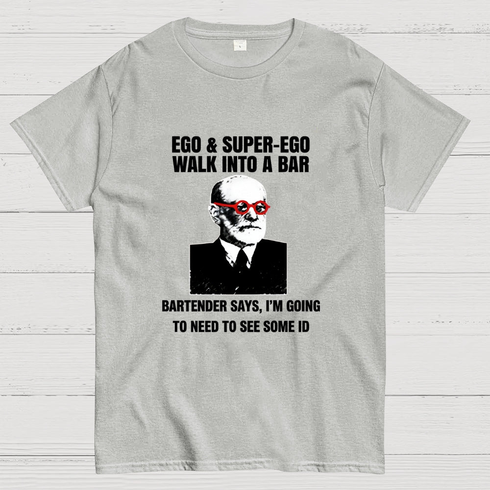Funny Psychology Bar Joke  T-Shirt
