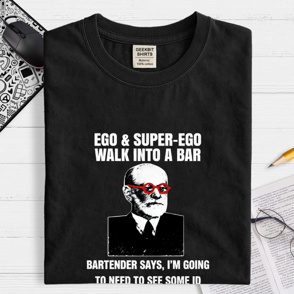 Funny Psychology Bar Joke  T-Shirt