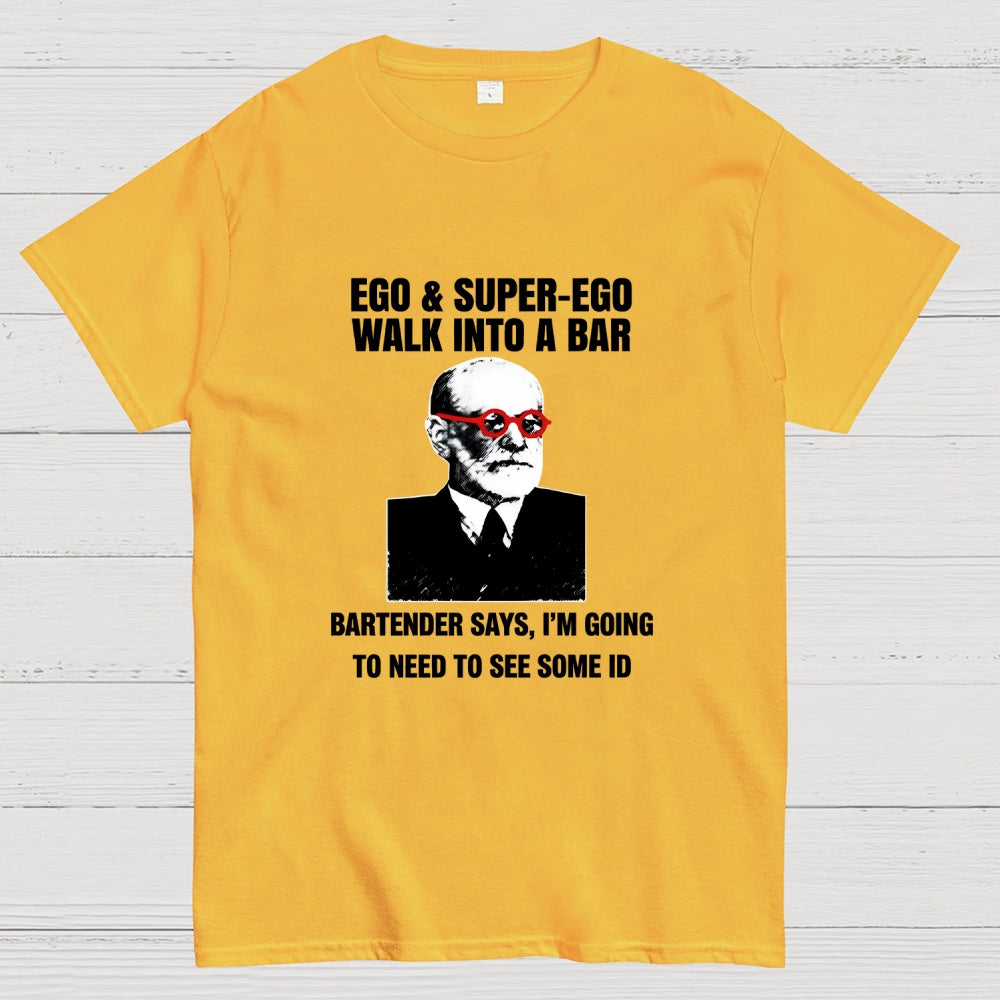 Funny Psychology Bar Joke  T-Shirt