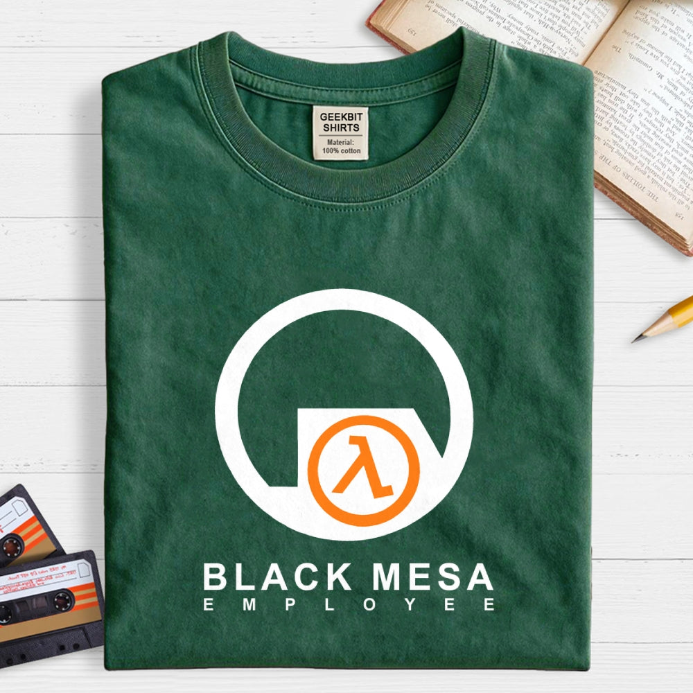 Black Mesa Employee  T-Shirt