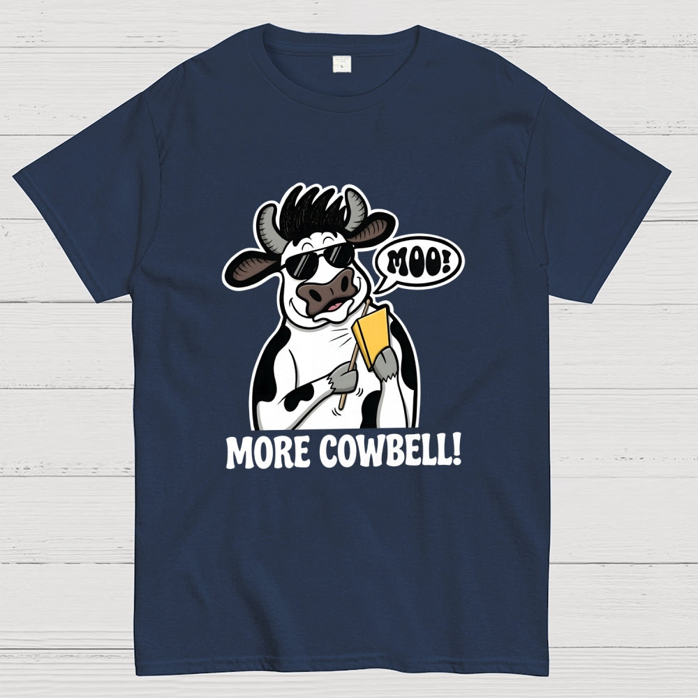 Funny Animal More Cowbell Art Print  T-Shirt