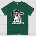 Funny Animal More Cowbell Art Print  T-Shirt