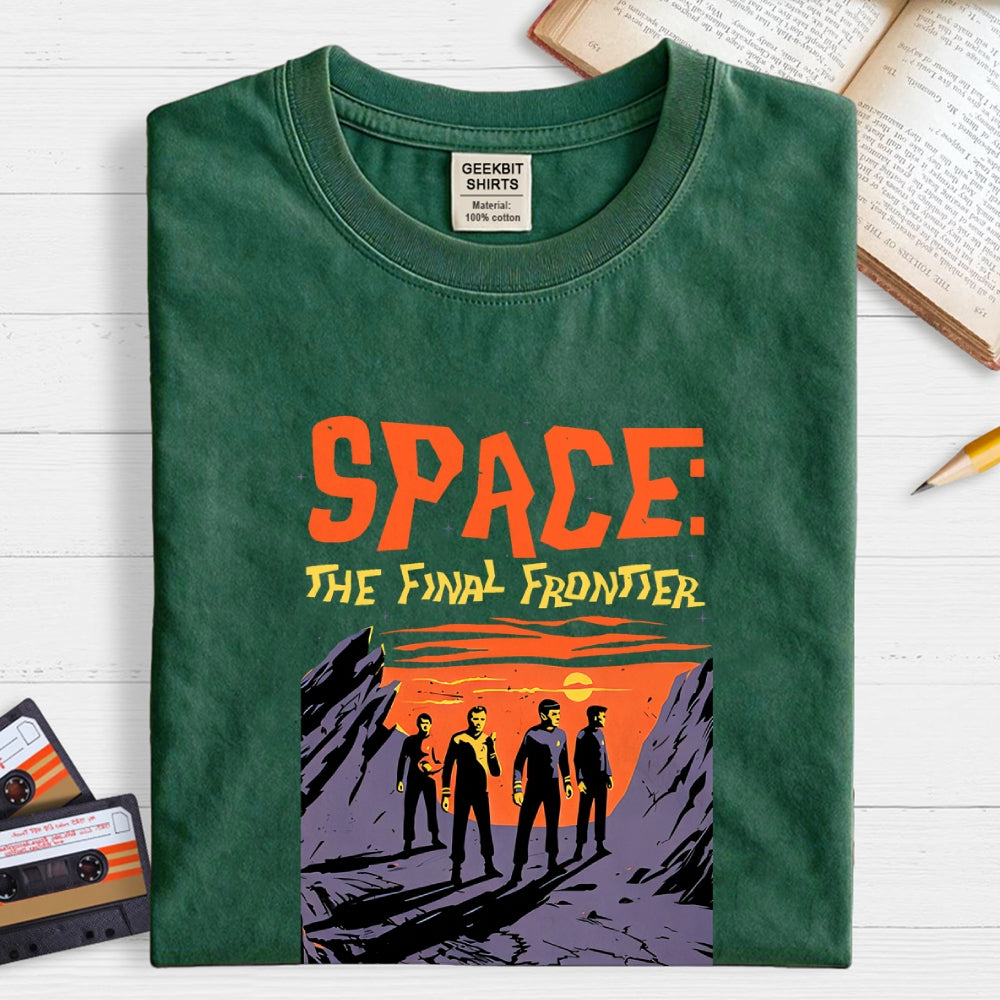 Space The Final Frontier  T-Shirt