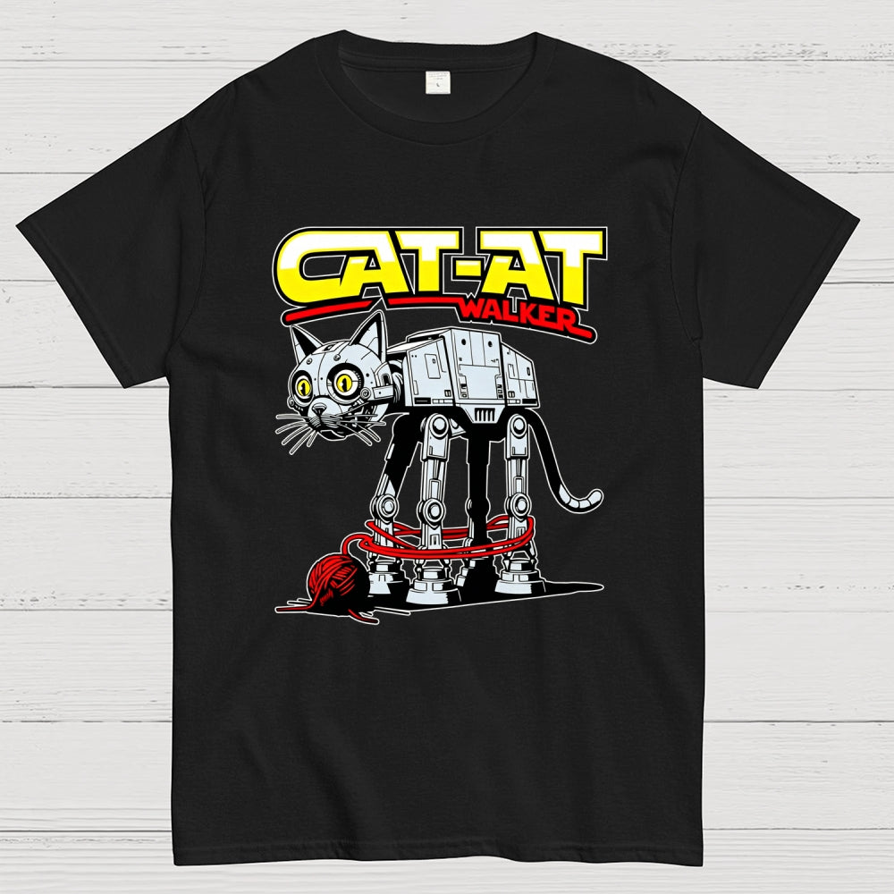 Funny Cat-at Walker  T-Shirt