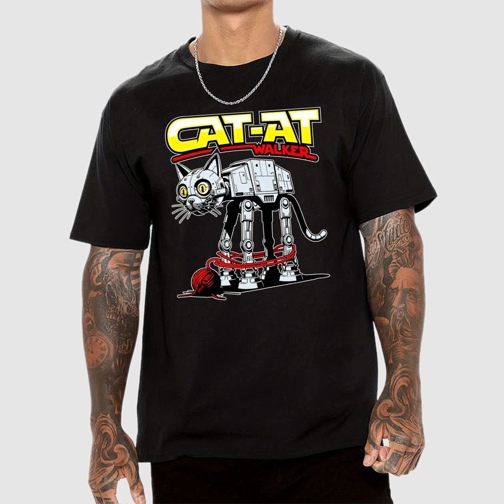 Funny Cat-at Walker  T-Shirt