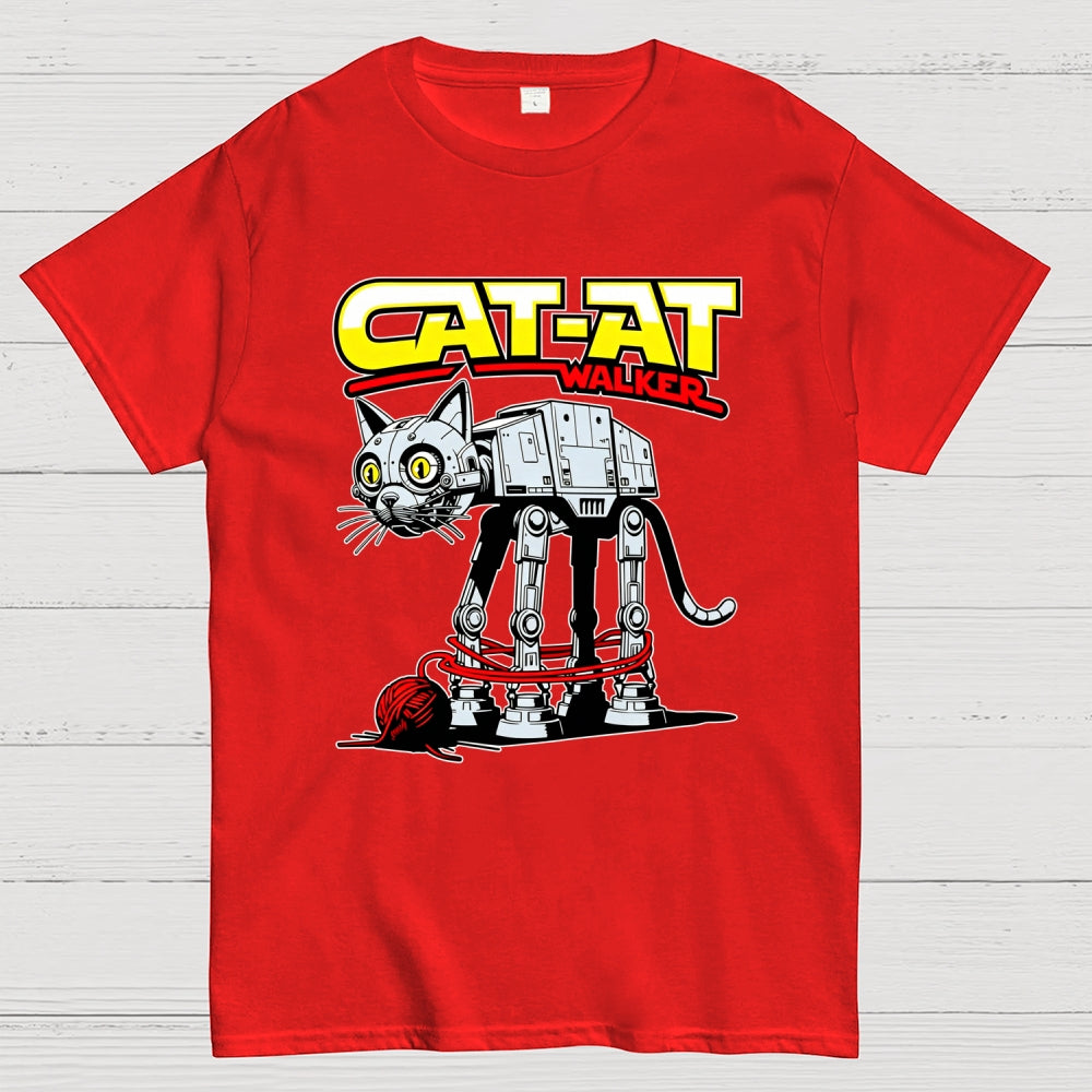 Funny Cat-at Walker  T-Shirt