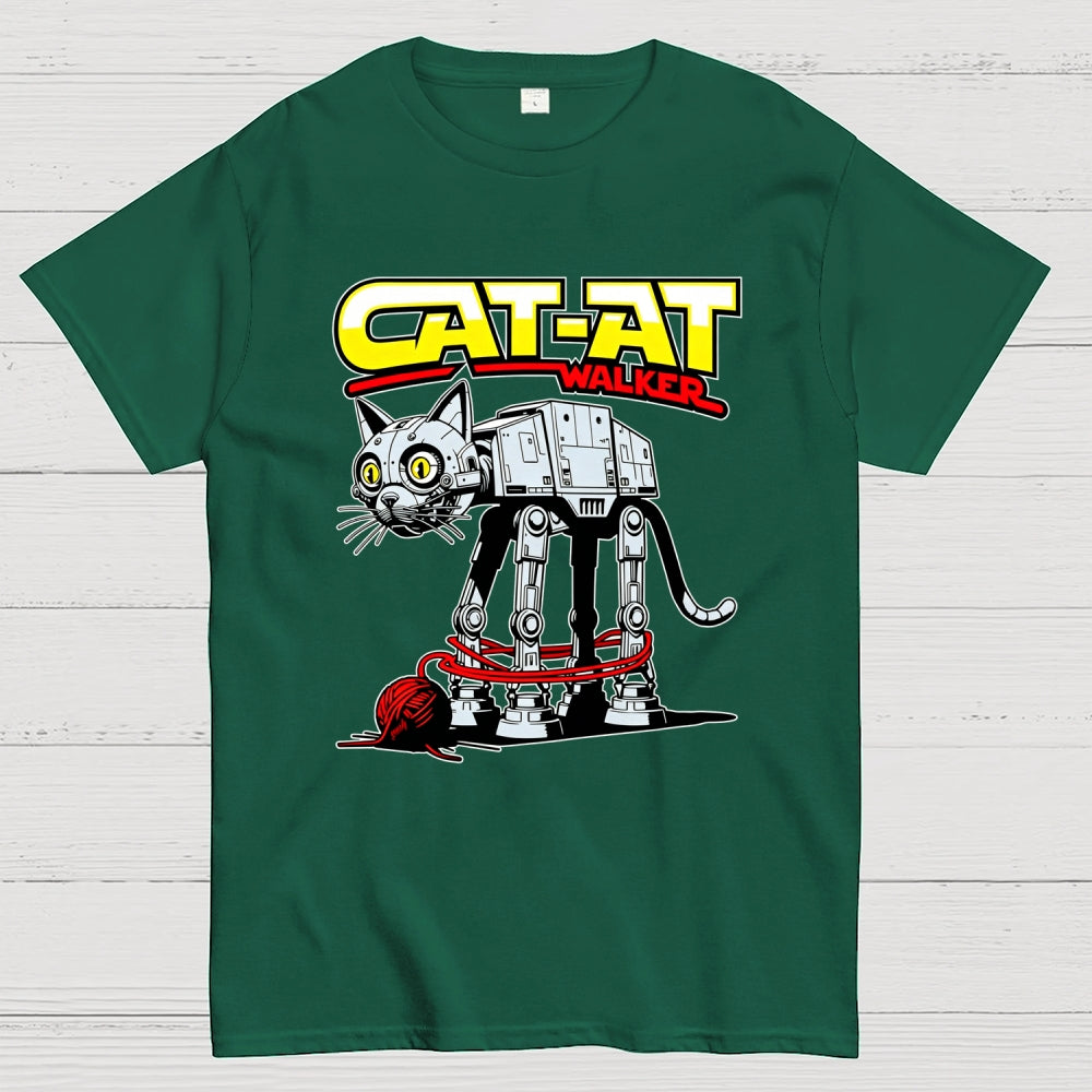 Funny Cat-at Walker  T-Shirt