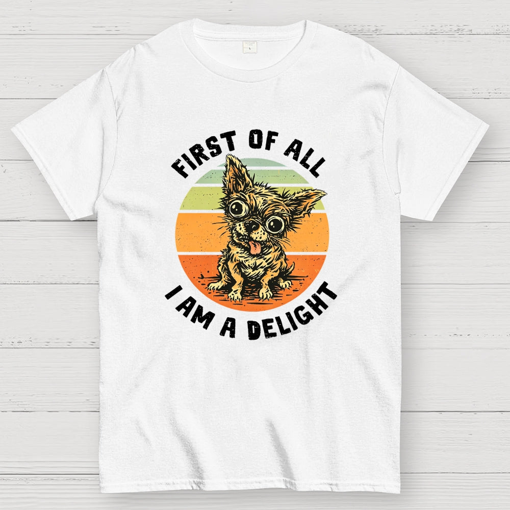 Delightful Chihuahua  T-Shirt