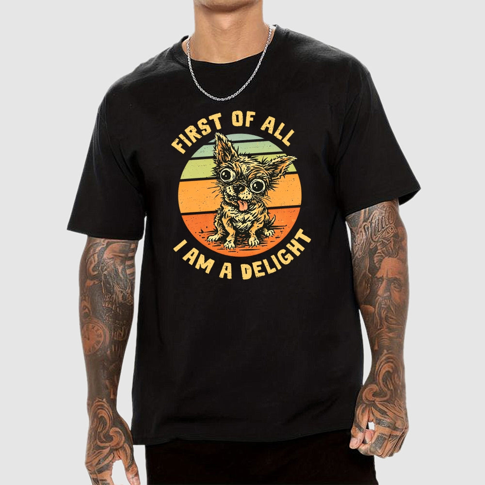 Delightful Chihuahua  T-Shirt