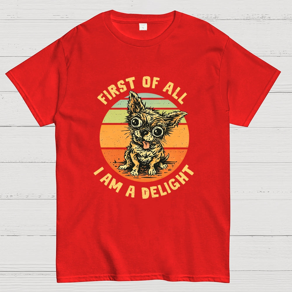 Delightful Chihuahua  T-Shirt