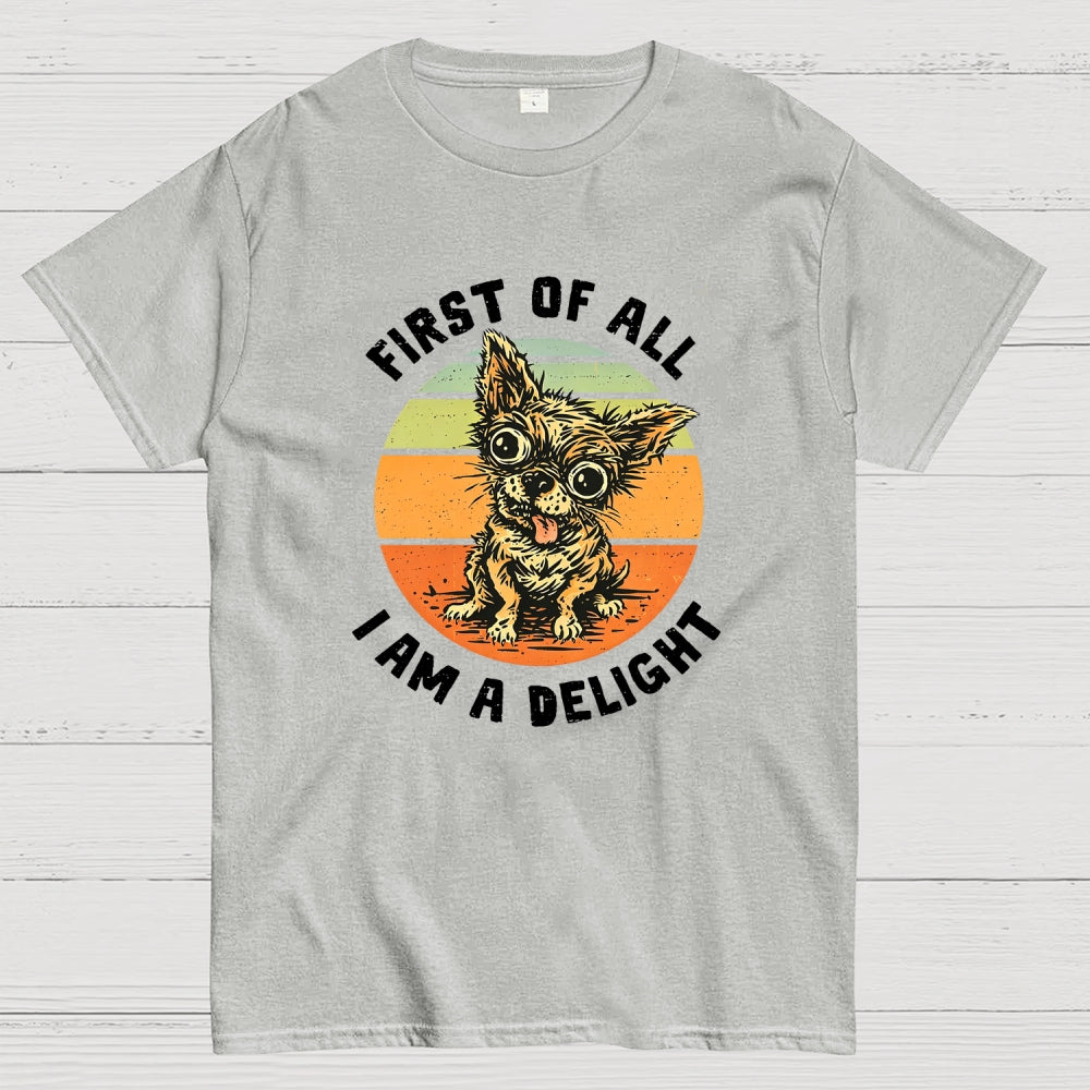 Delightful Chihuahua  T-Shirt