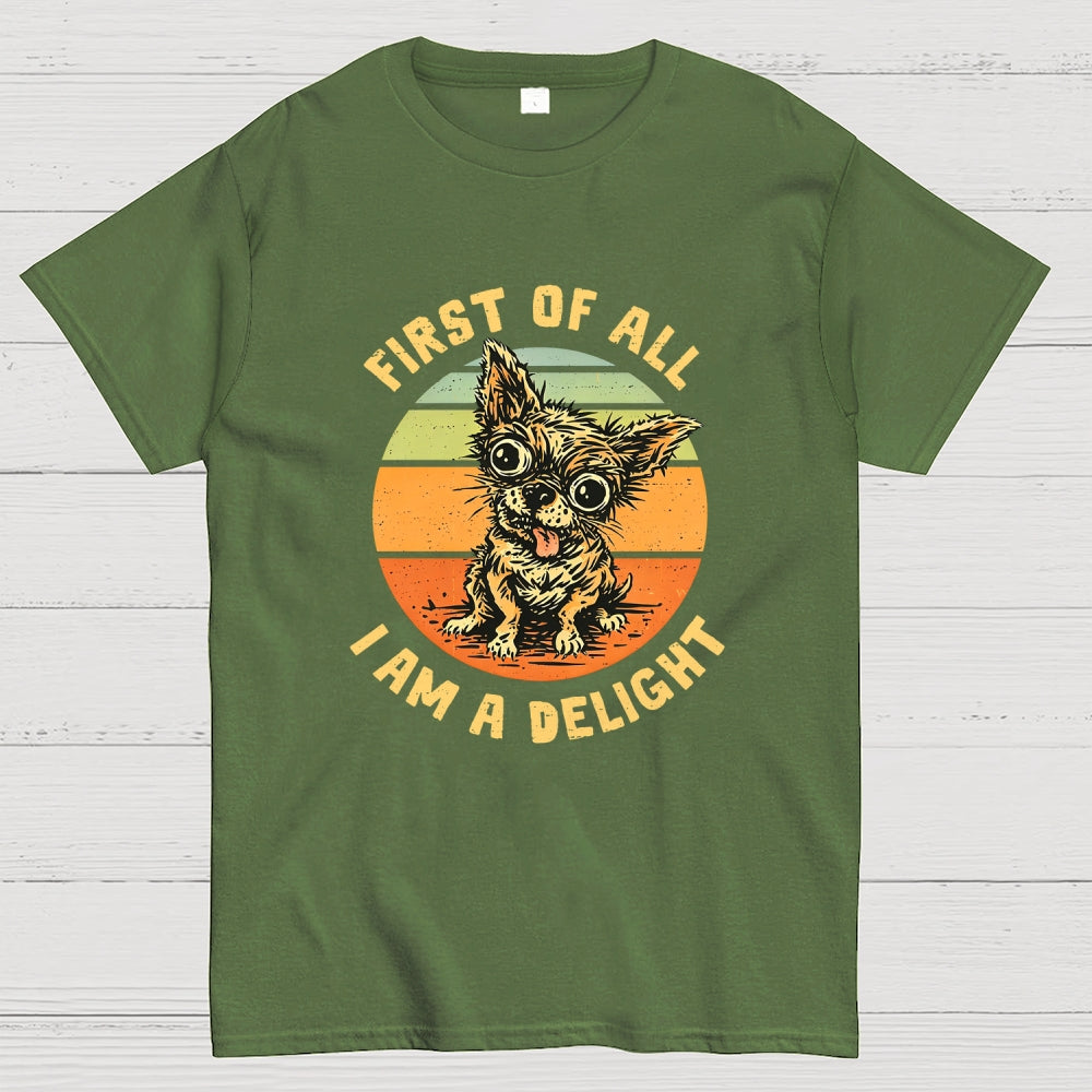 Delightful Chihuahua  T-Shirt