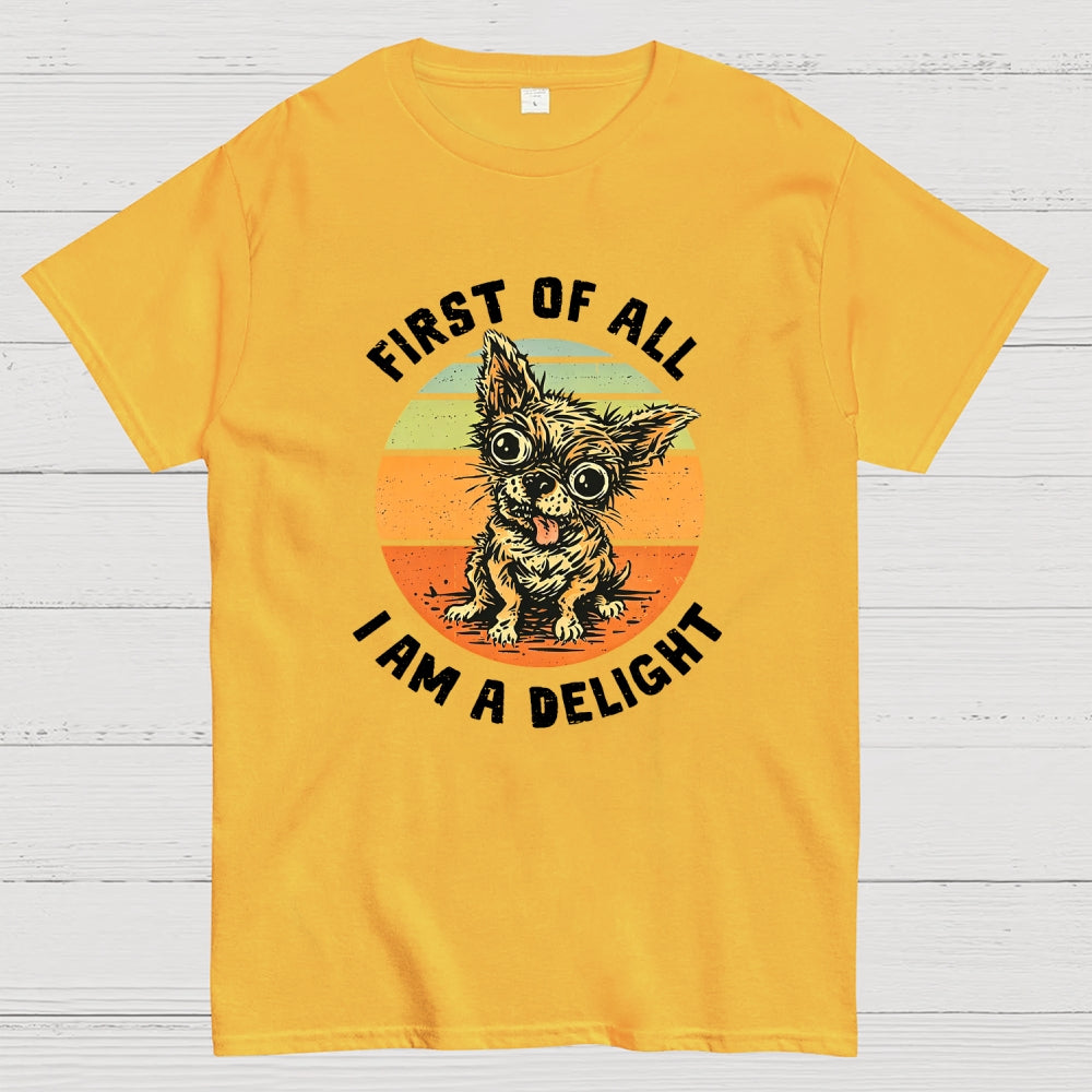 Delightful Chihuahua  T-Shirt