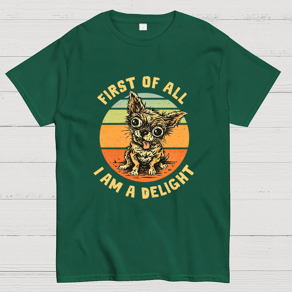 Delightful Chihuahua  T-Shirt