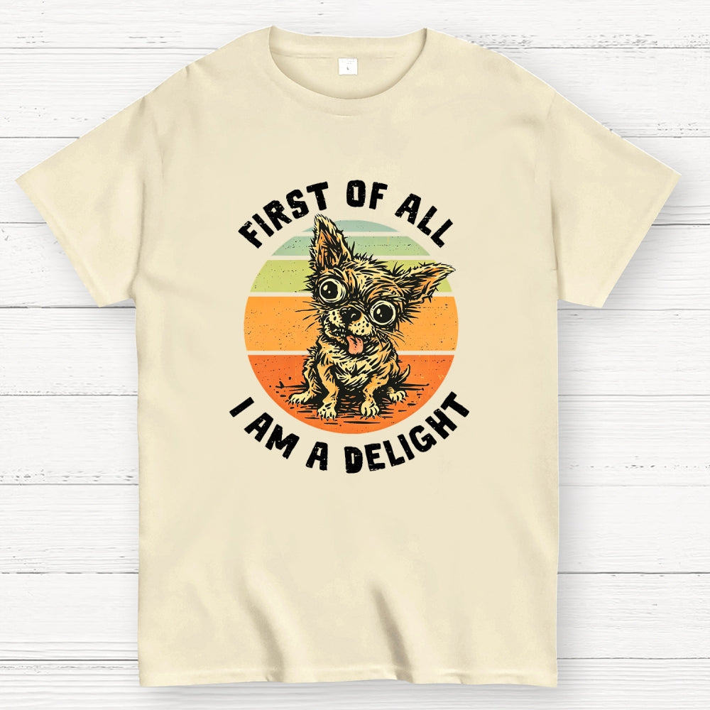 Delightful Chihuahua  T-Shirt