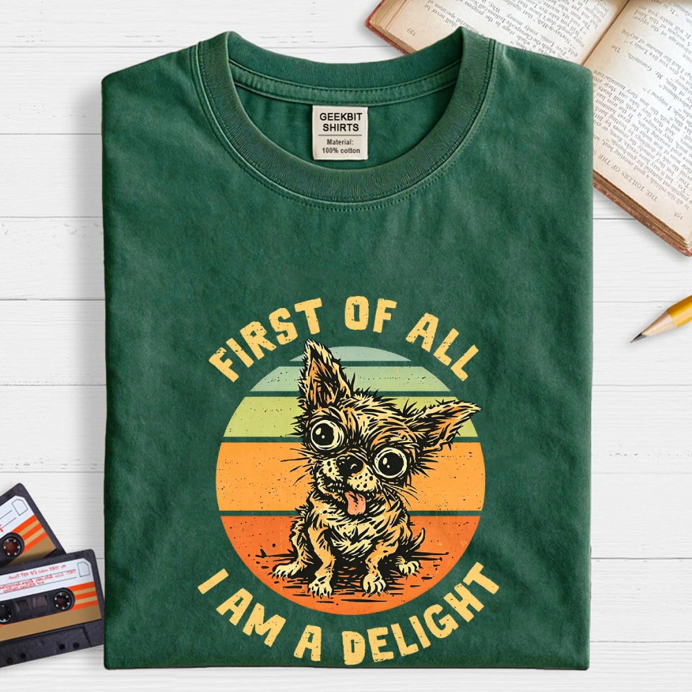 Delightful Chihuahua  T-Shirt