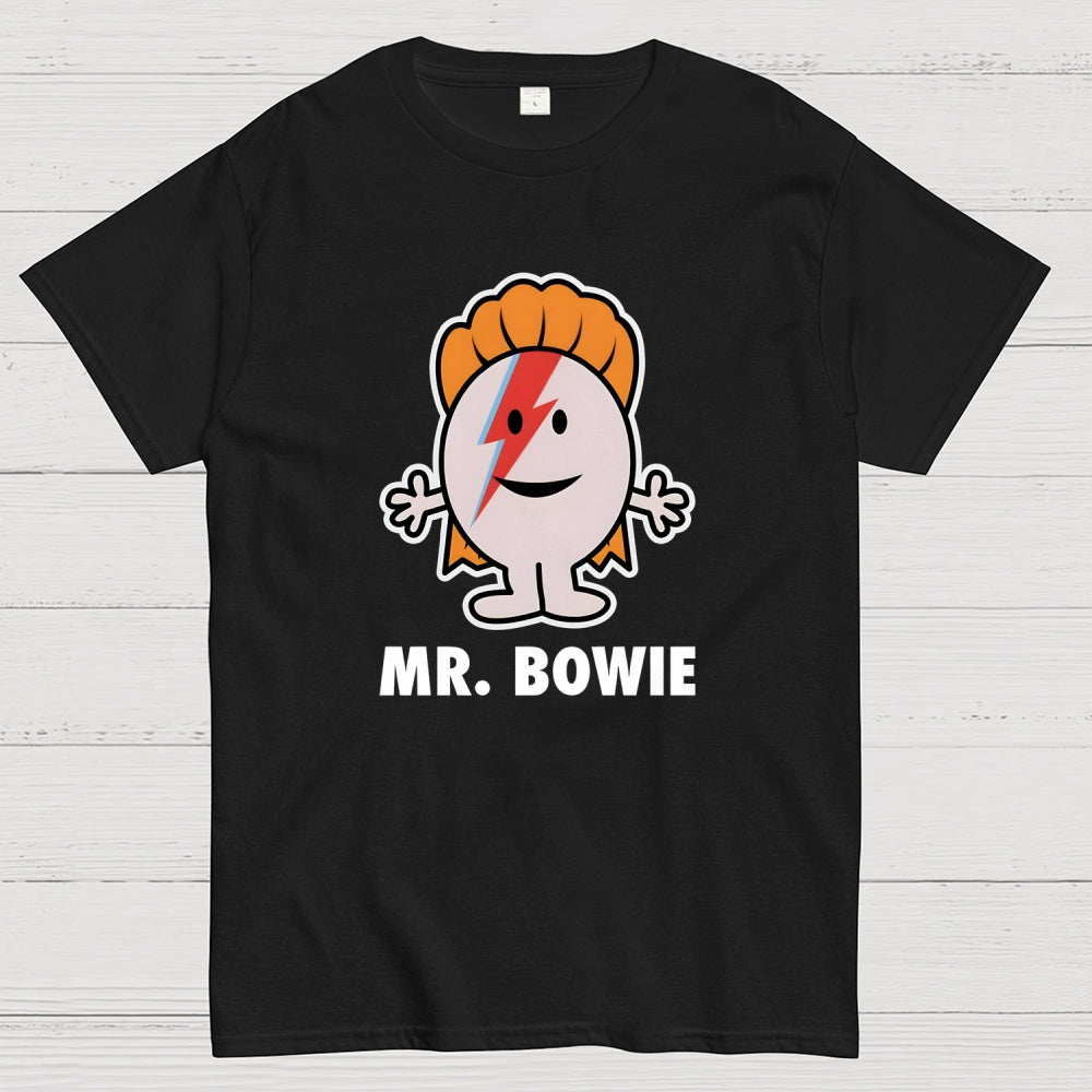 David Bowie Mr Bowie Lightning  T-Shirt