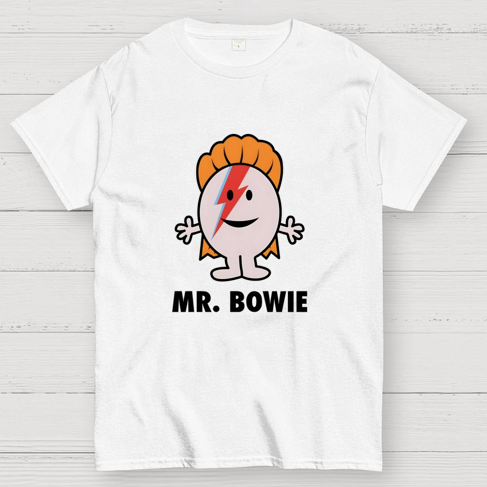 David Bowie Mr Bowie Lightning  T-Shirt