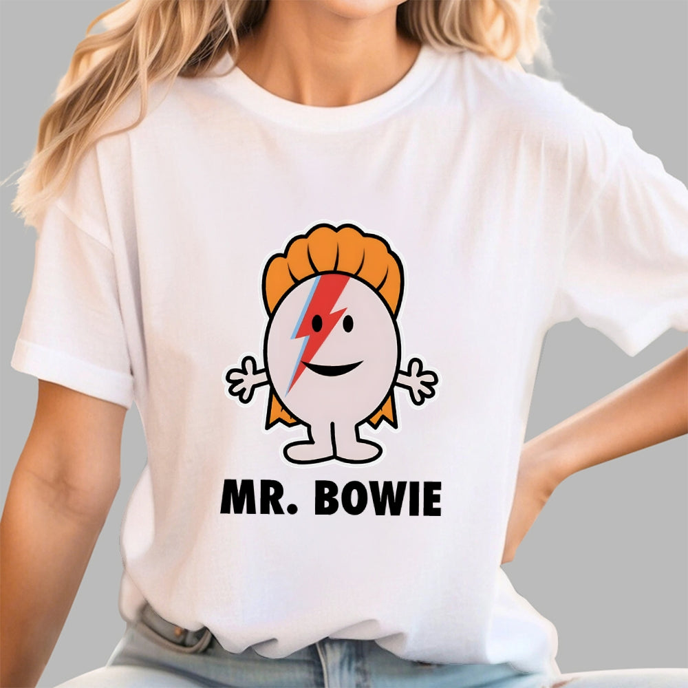 David Bowie Mr Bowie Lightning  T-Shirt