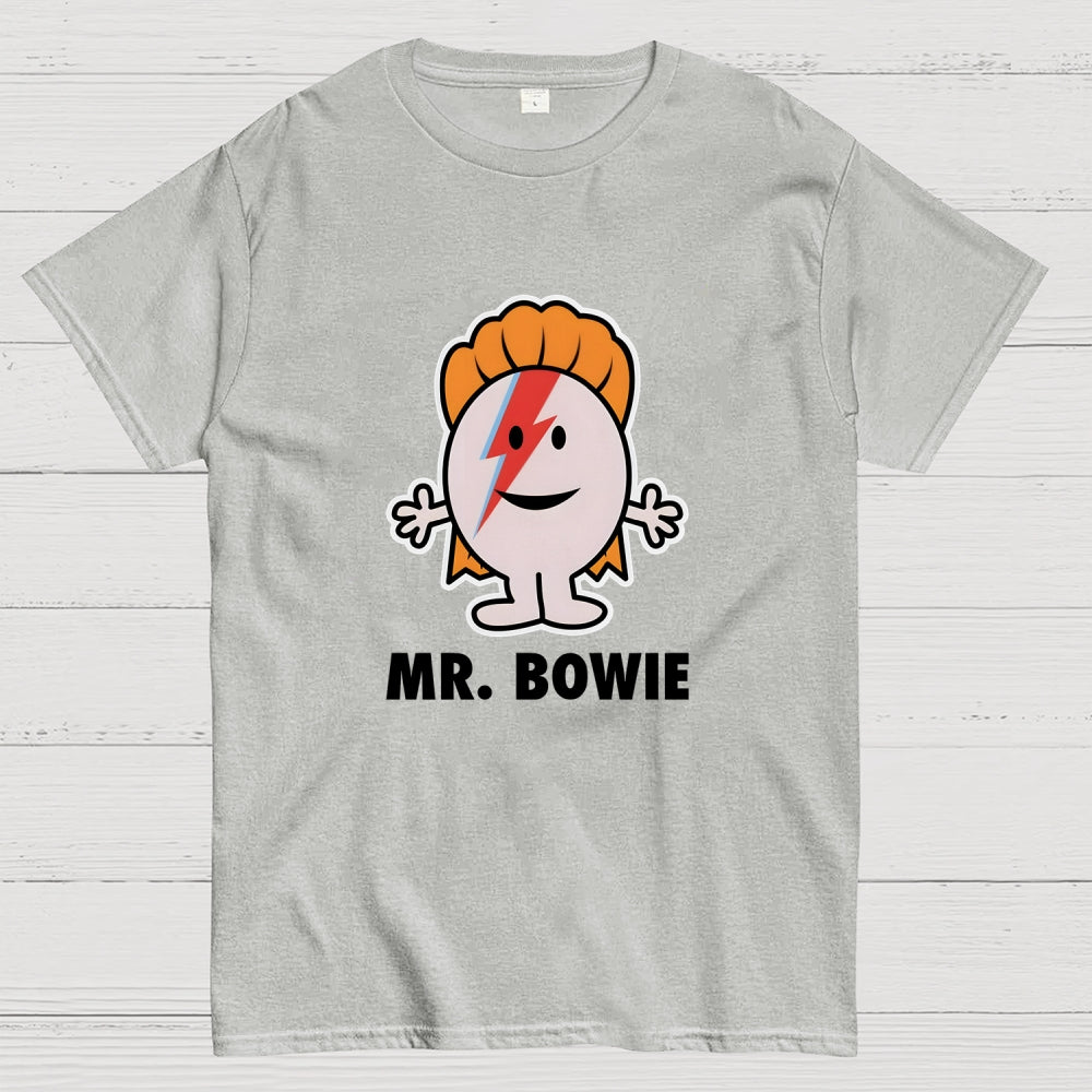 David Bowie Mr Bowie Lightning  T-Shirt