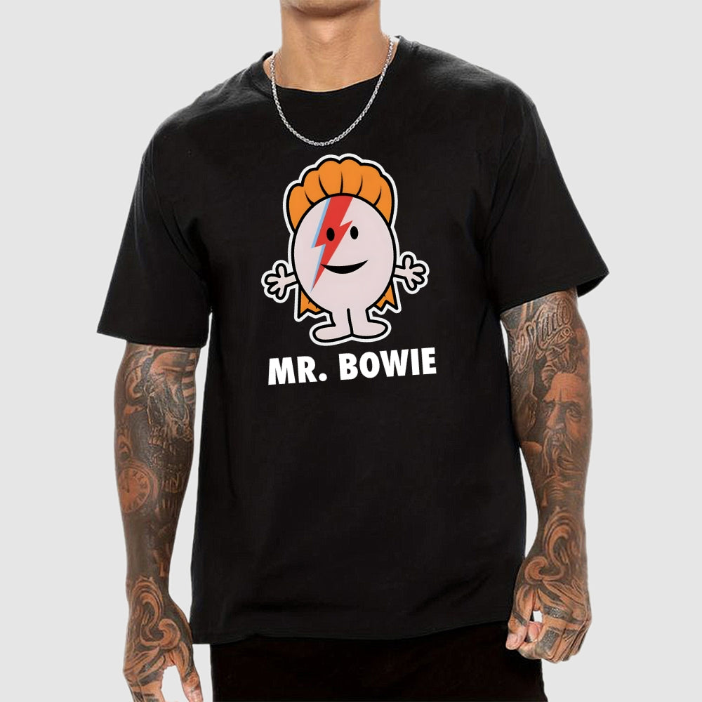 David Bowie Mr Bowie Lightning  T-Shirt
