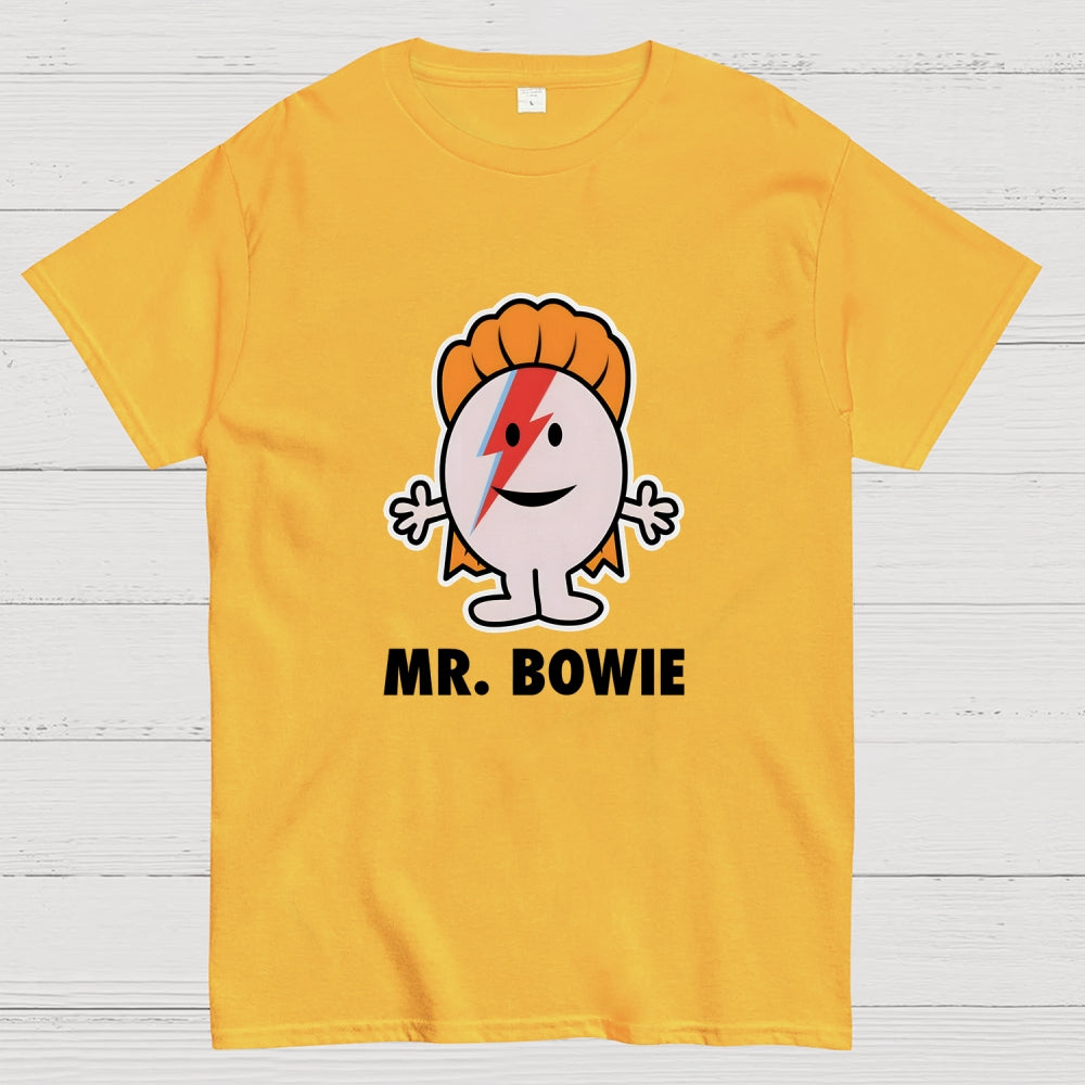 David Bowie Mr Bowie Lightning  T-Shirt