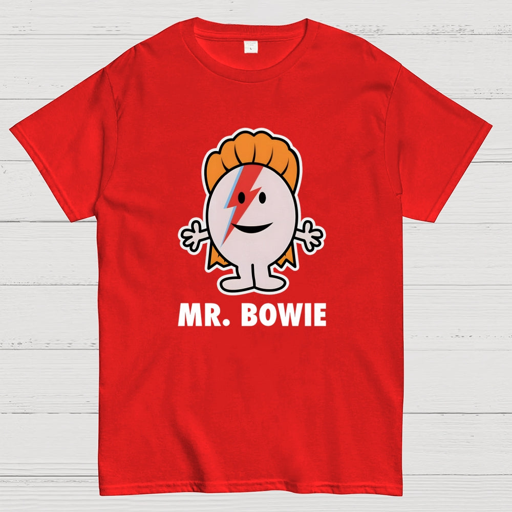 David Bowie Mr Bowie Lightning  T-Shirt