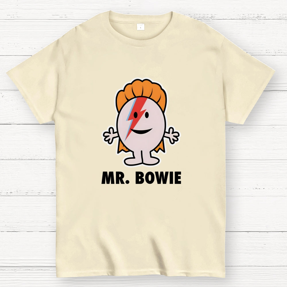 David Bowie Mr Bowie Lightning  T-Shirt
