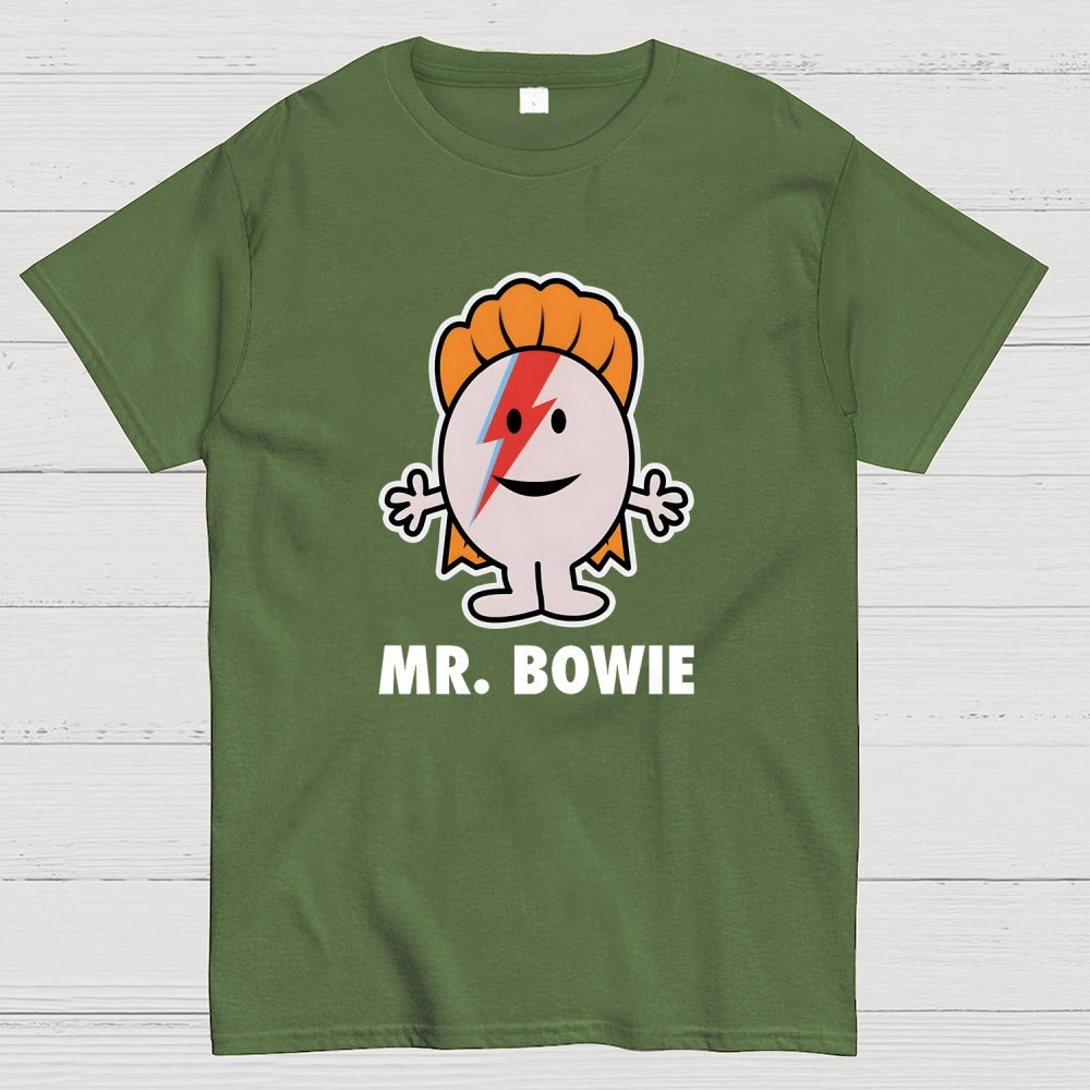 David Bowie Mr Bowie Lightning  T-Shirt