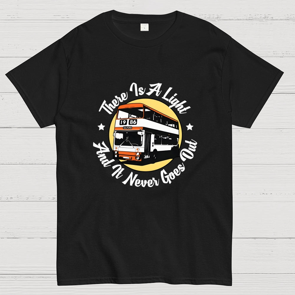 There Is A Light That Never Goes Out Double Decker Bus  T-Shirt