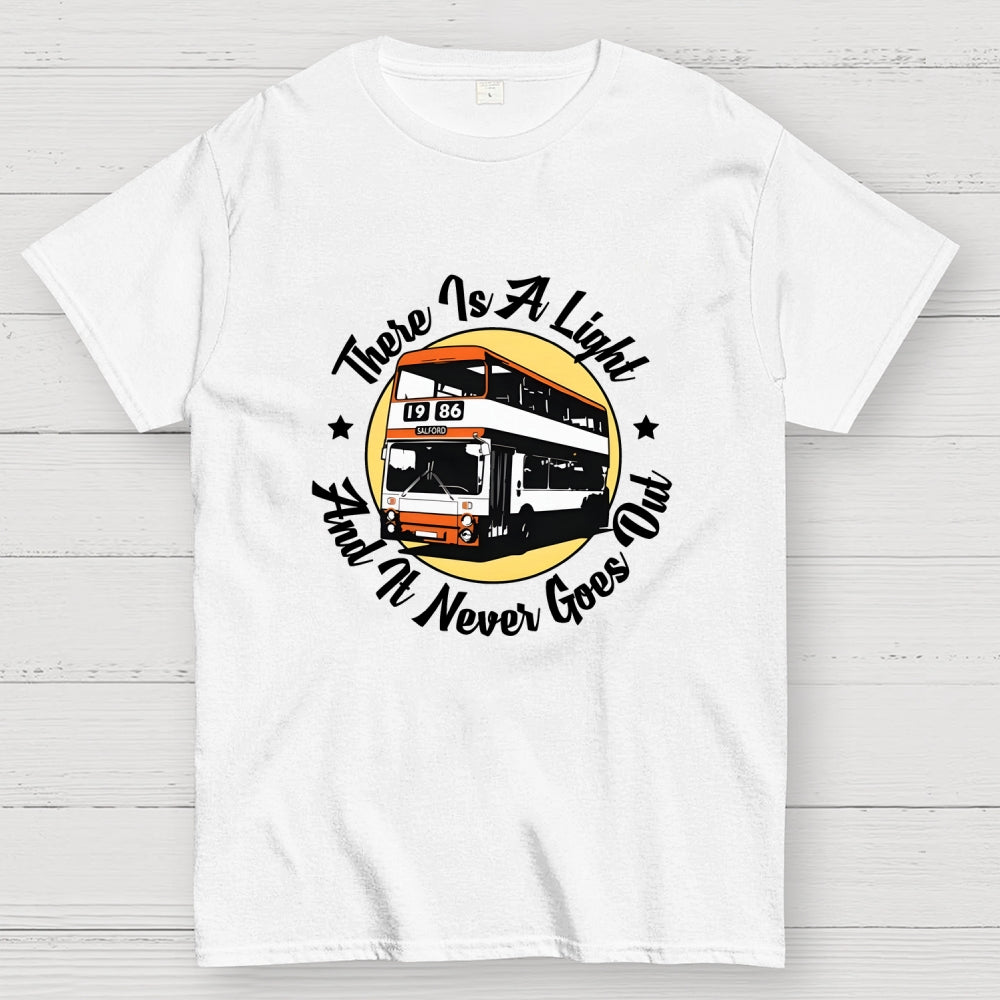 There Is A Light That Never Goes Out Double Decker Bus  T-Shirt
